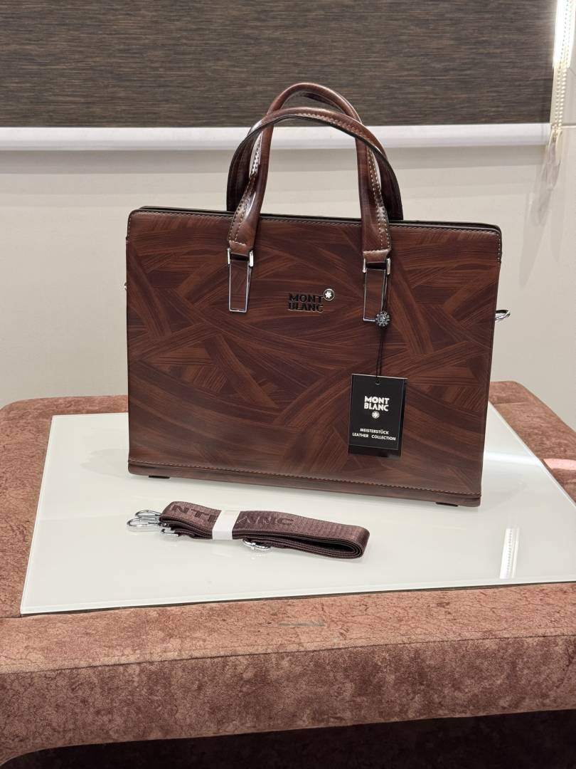 Mont Blanc Premium Laptop Bag X Office Bag M610 Khaki