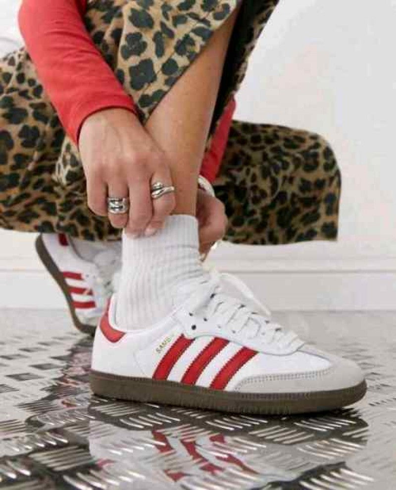 Addida s Samba OG White Red men
