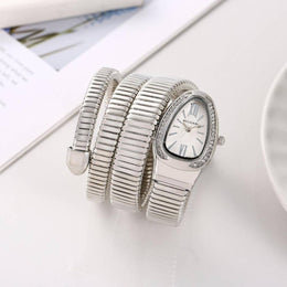 Bvlgari Serpenti Snake Silver-White