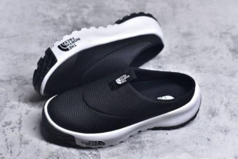 The North Fasee Never Stop Mule Black White