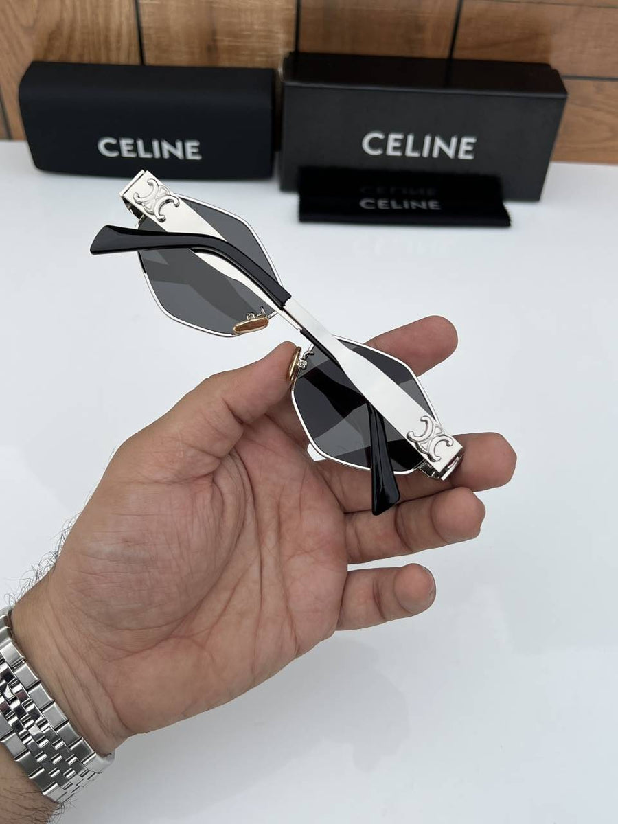 Celine 1003 silver black