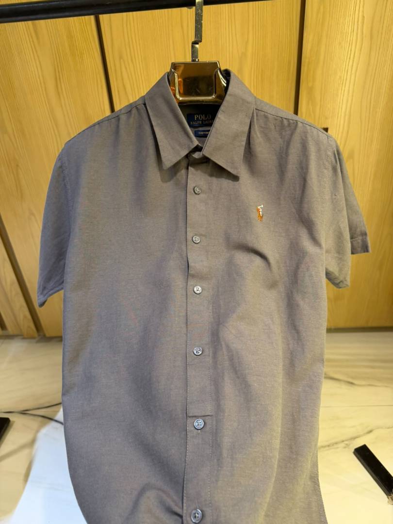 Ralph LAUREN P-OLO IMPORTED STORE ARTICLE SHIRT LINEN FABRIC