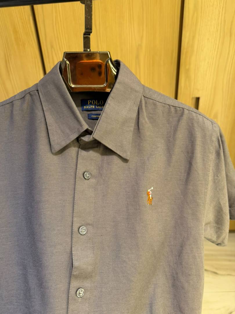 Ralph LAUREN P-OLO IMPORTED STORE ARTICLE SHIRT LINEN FABRIC