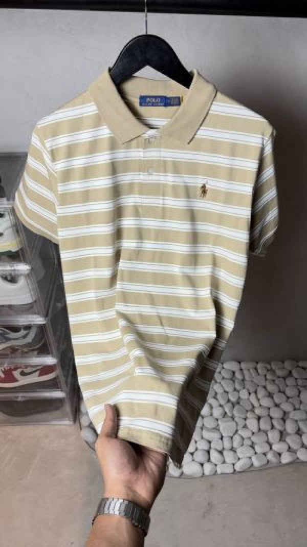 Ralph_ Laure_n Premium Striped Polo T-Shirt with OG Packaging 1348. Sales offer VS1000