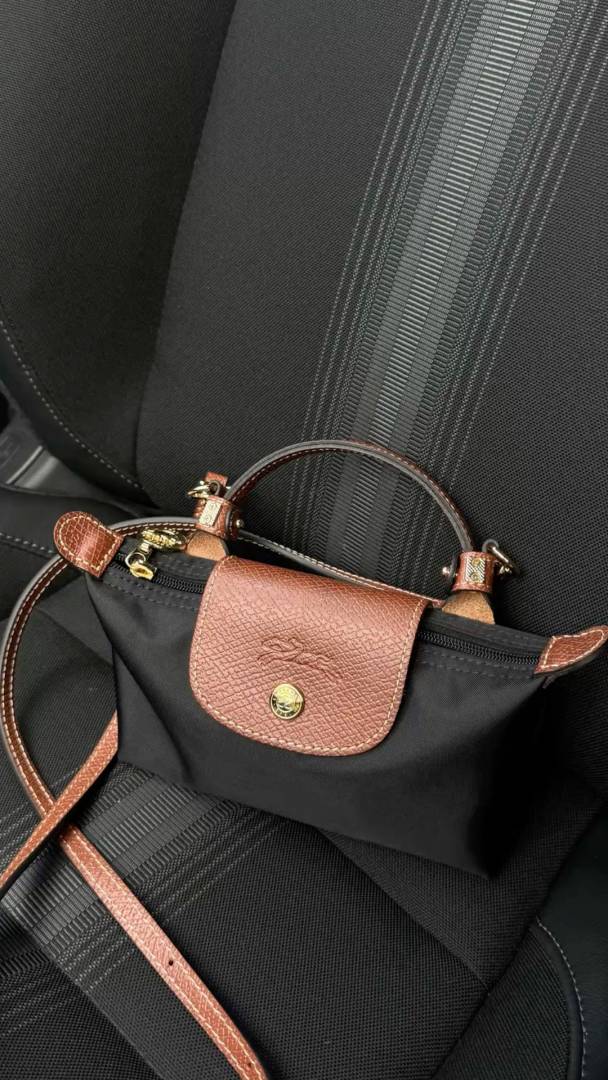 Longchammp Le Pilage Mini Crossbody With ZipLock Packing
