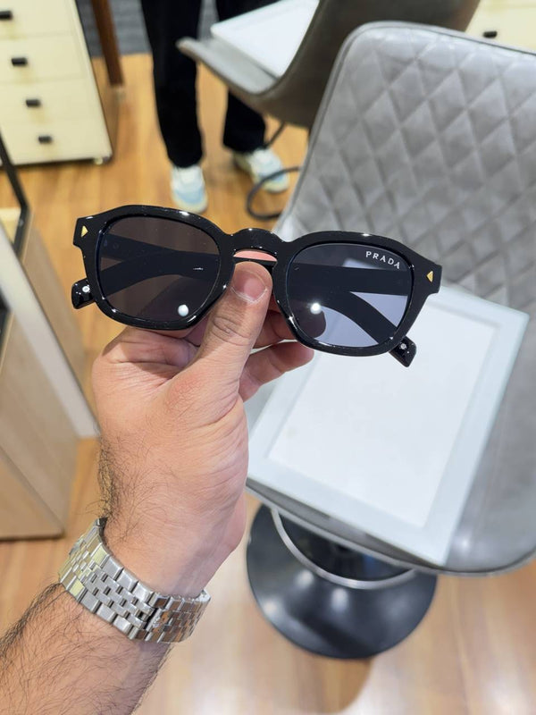Prada 3490 round full black