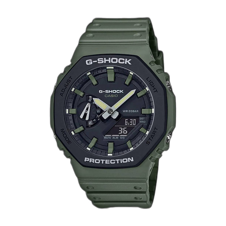 Casio G Shock Ga2100 full green
