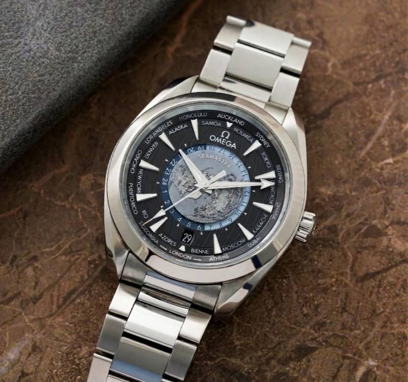 Omega Seamaster Aqua Terra World Map