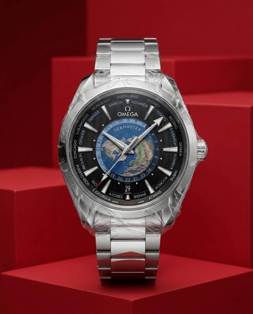 Omega Seamaster Aqua Terra World Map