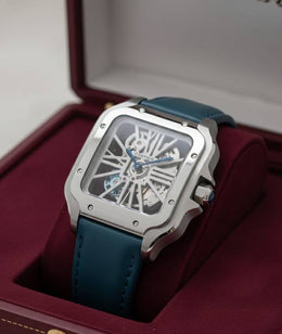 Cartier Santos Skeleton Battery