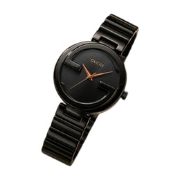 Gucci Interlocking G Plane Ring Full-Black Copper Needles