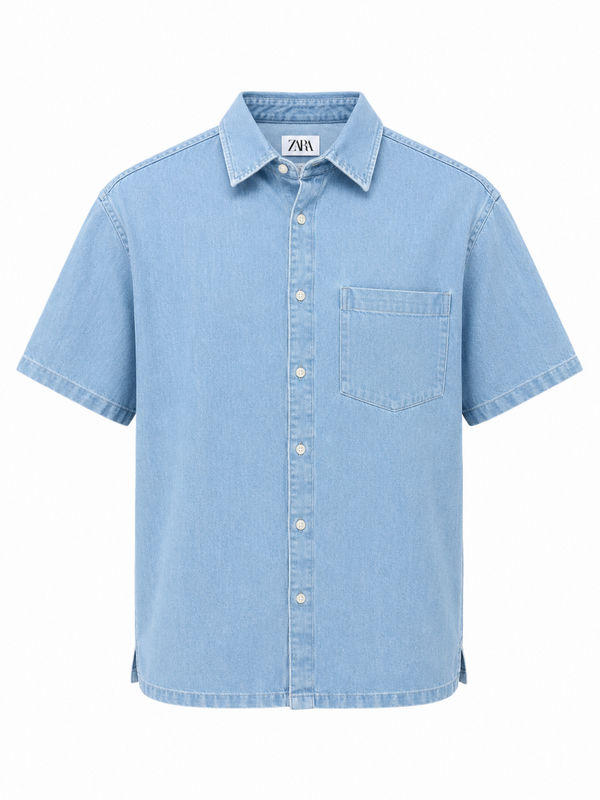 Zar Premium Denim Shirts 2376