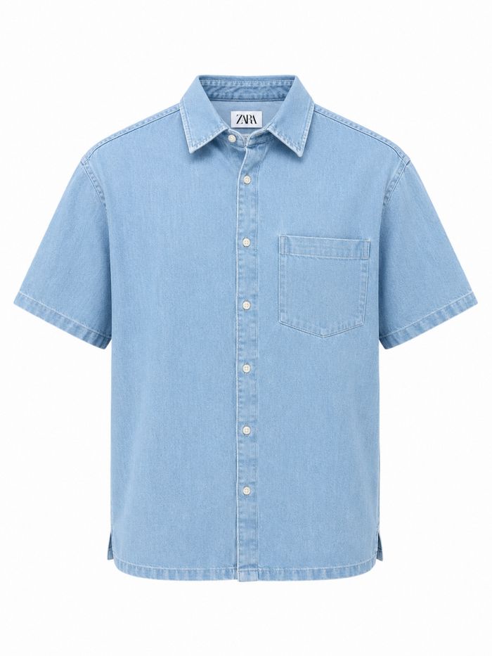 Zar Premium Denim Shirts 2376 style idea