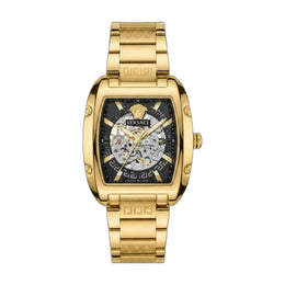Versace Dominus Sktl Men Automatic Gold black dail