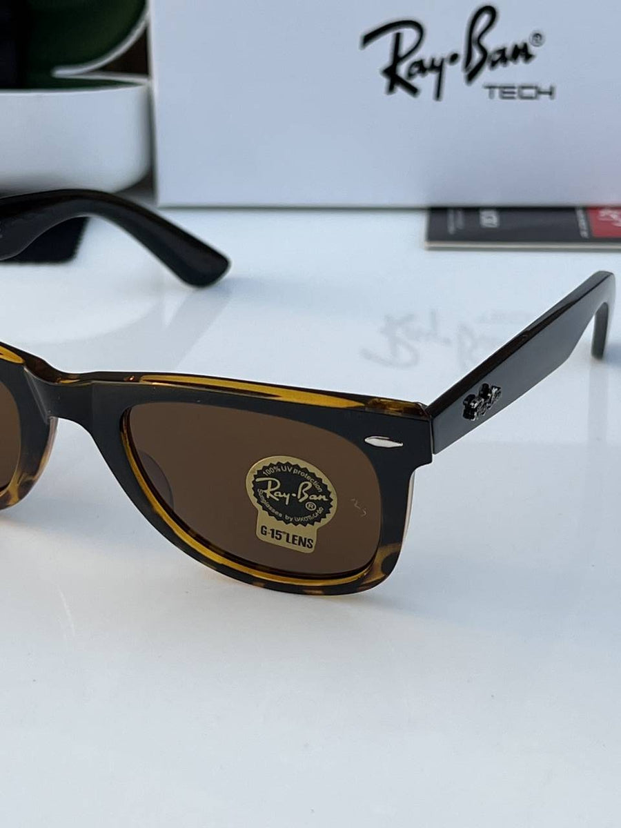 Rey ban 2140 slant black tiger brown