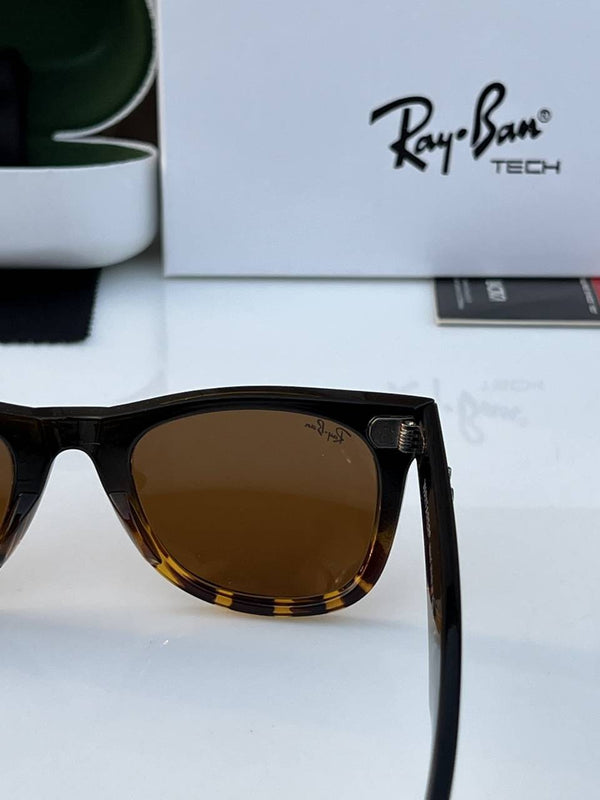 Rey ban 2140 slant black tiger brown