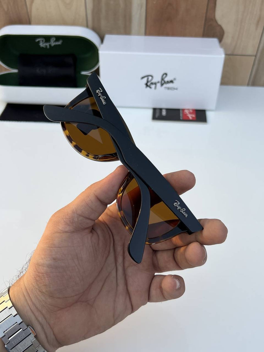 Rey ban 2140 slant black tiger brown