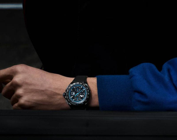 Tag heuee_r Formula 1 Chronograph black blue