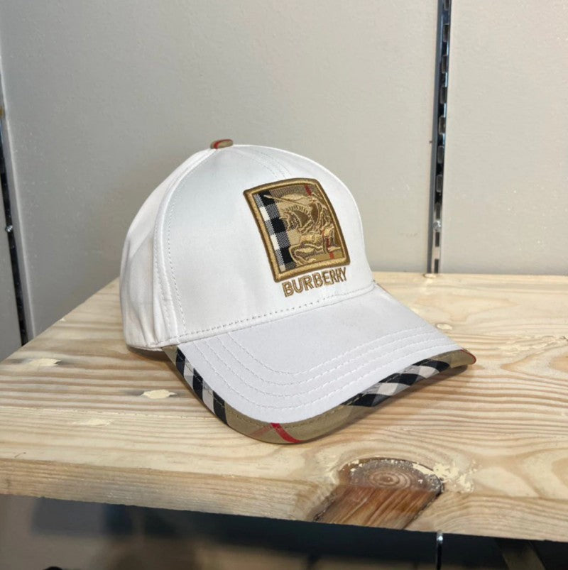 Burberry_Equestrian_Knight_White_Monogram_Premium_Unisex_Cap_(With_Safety_Box)