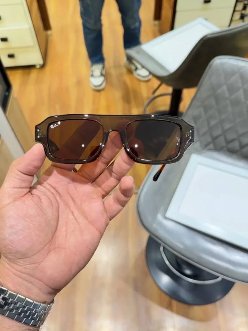 Ray-Ban 4454 olive tiger brown