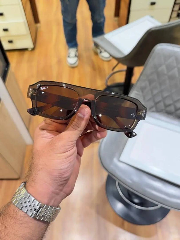 Ray-Ban 4454 olive tiger brown