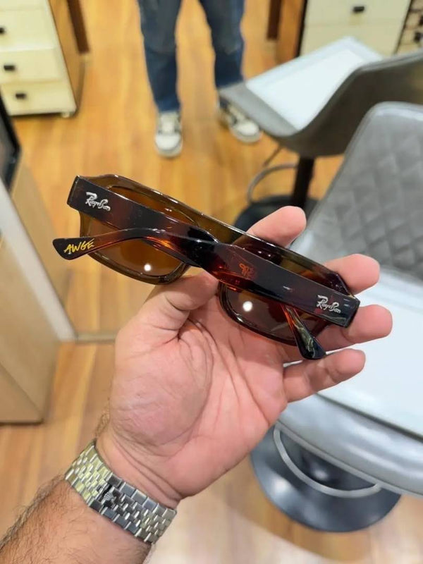 Ray-Ban 4454 olive tiger brown