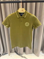 Versace_impoted Polo t-shirt Green