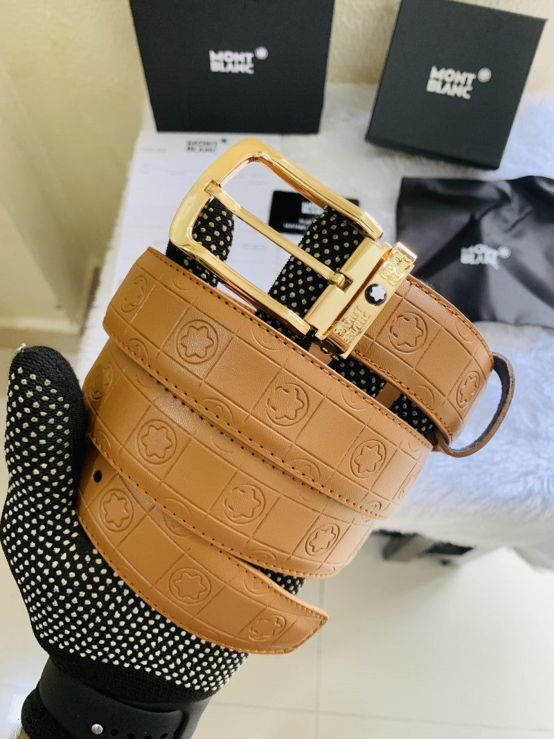 14 MONT BLANC PRINTED PREMIUM QUALITY BELT FULL KIT