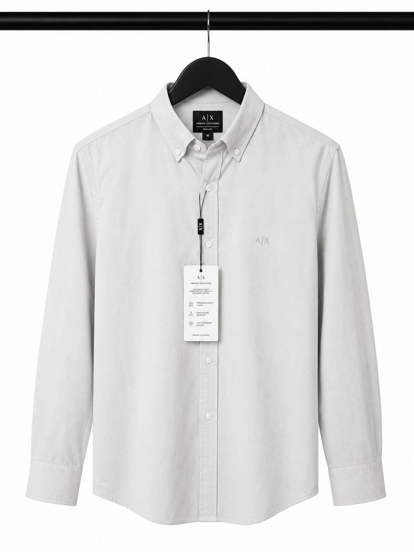 Armani Exchange AX Premium Polycotton Silk Shirts. 2440