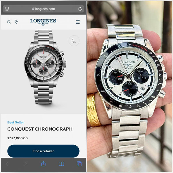 Longines Conquest Chronograph
