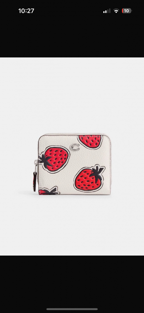 Coach_Premium_Strawberry_Emboss_Highend_Wallet_With_OriginalBox_DustCover_Packing