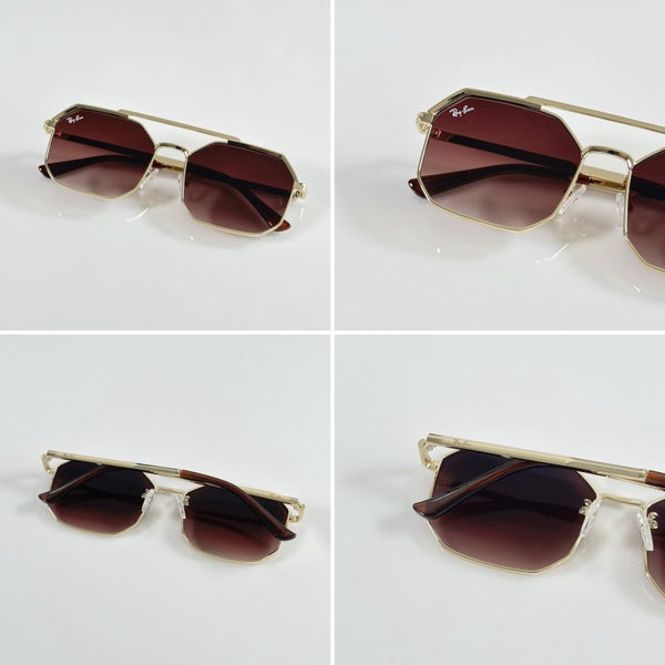 Rey ban Reverse 5404 Gold Brown DC