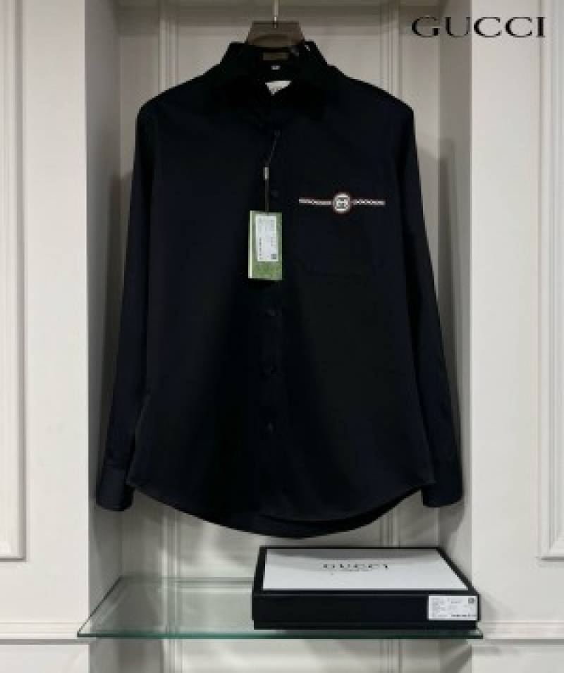 Gucci box shirt black