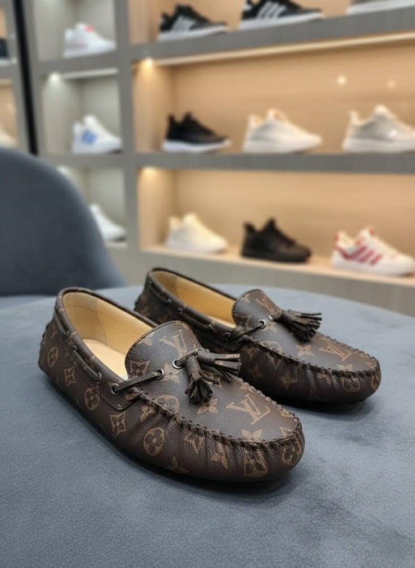 Louis Vuitton LV Monogram Brown Premium Loafers