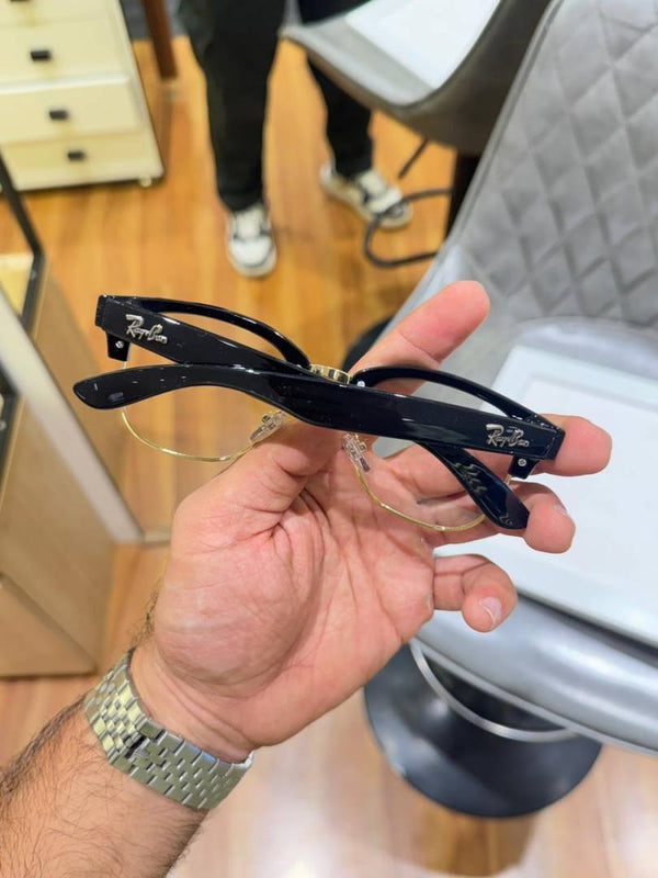 Ray-Ban 0504 gold plano