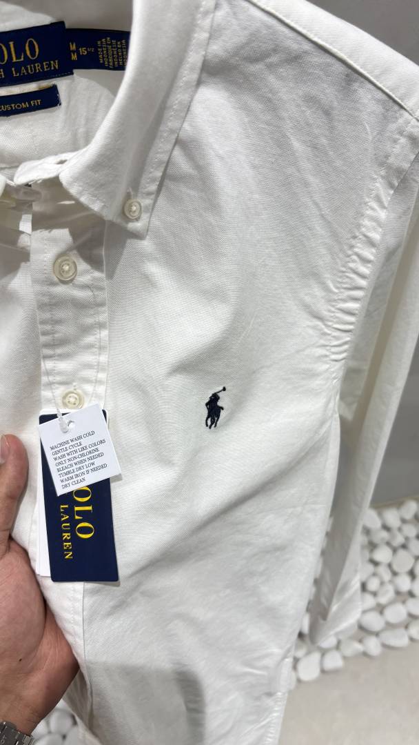 Ralph Lauren Polo White Oxford Shirt 1008