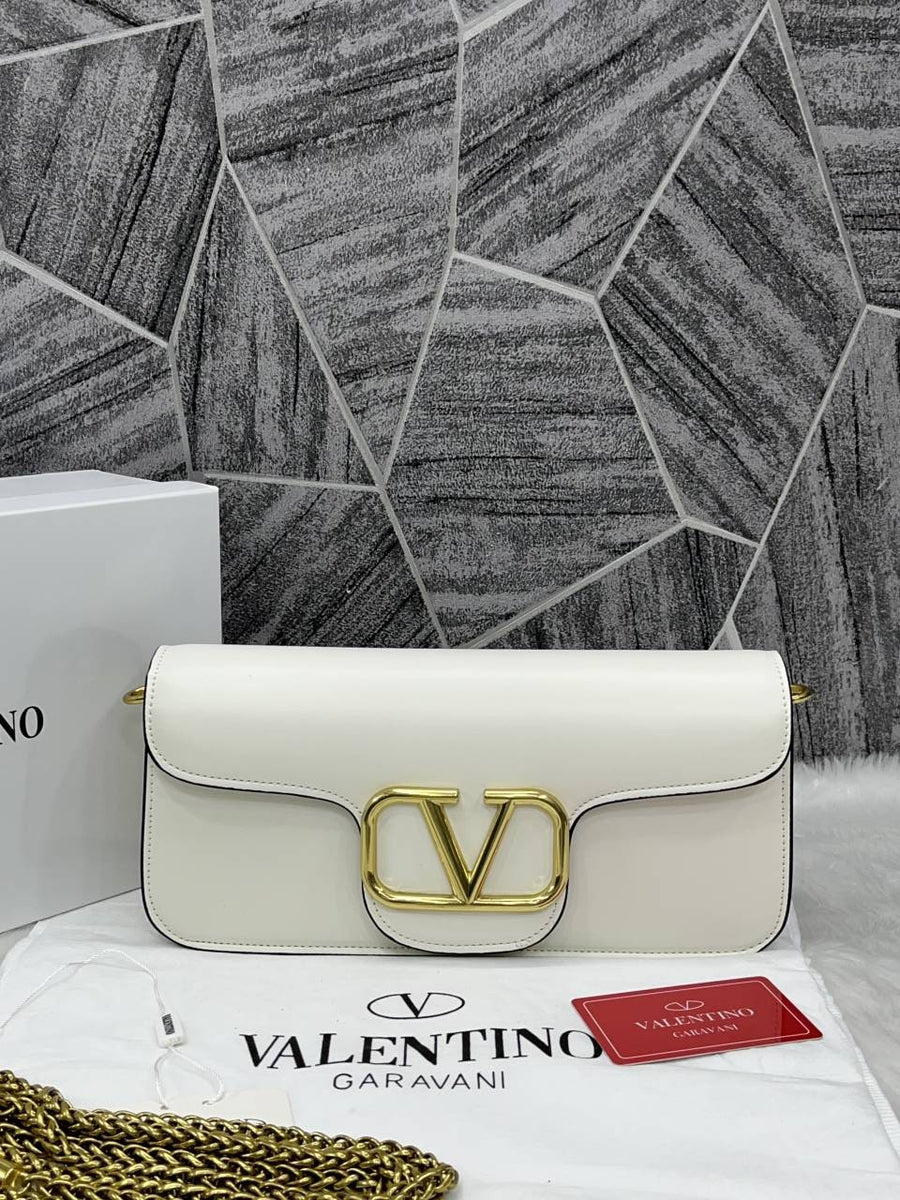 Valentino_V_Logo_Long_Shoulder_Bag_Clutch_With_Original_Packing