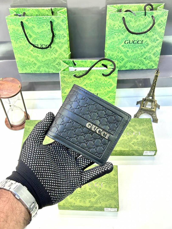 Gucci Wallet Black Premium Quality Fa 44