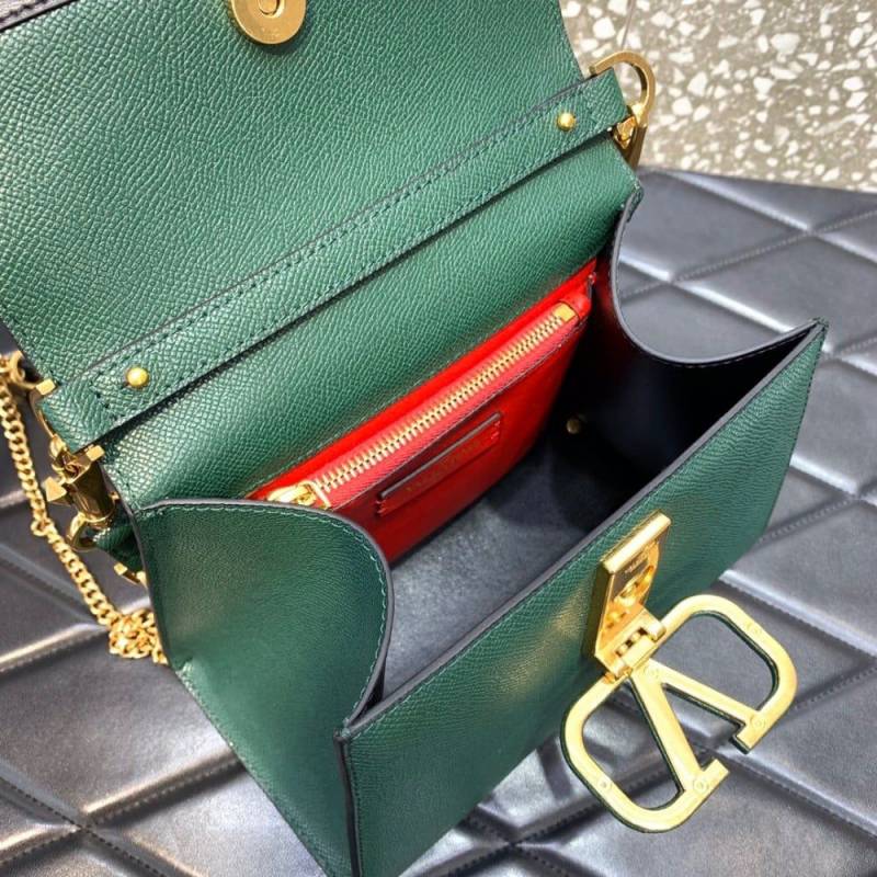 Valentinnoo Green VSling TopHandle ShoulderBag With duscovero