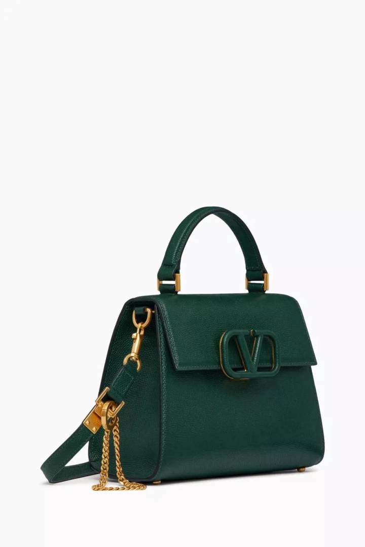 Valentinnoo Green VSling TopHandle ShoulderBag With duscovero