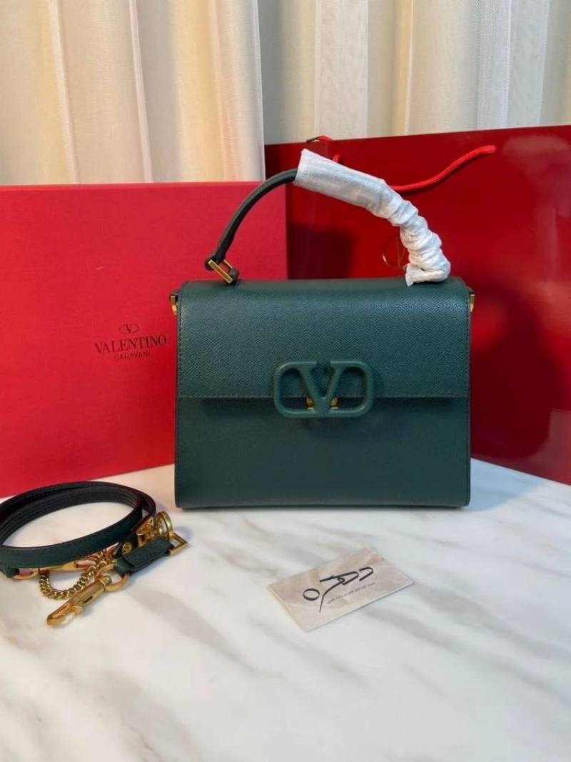 Valentinnoo Green VSling TopHandle ShoulderBag With duscovero