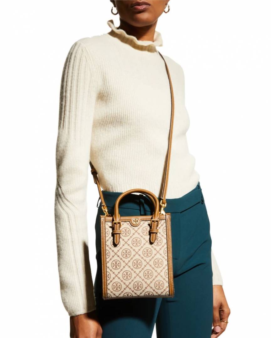 Tori Burch_T_Monogram_Mini_Tote_With_OriginalBox