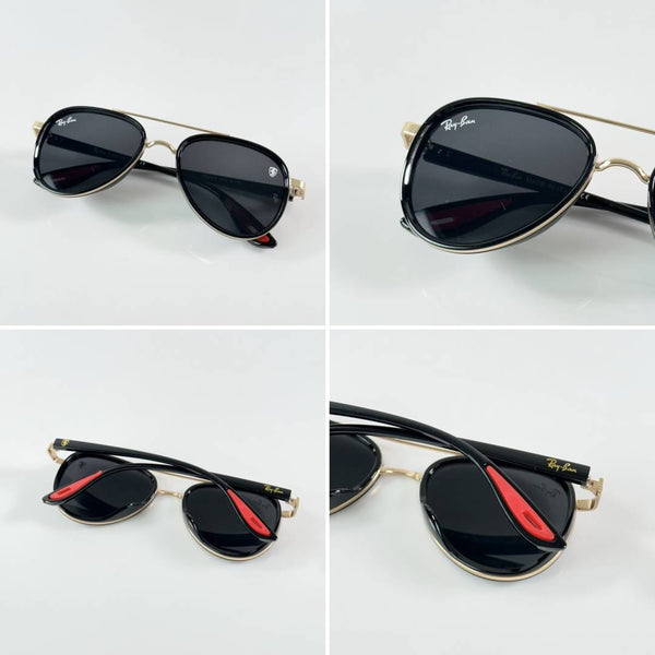 Ray-Ban 3676 Gold Black