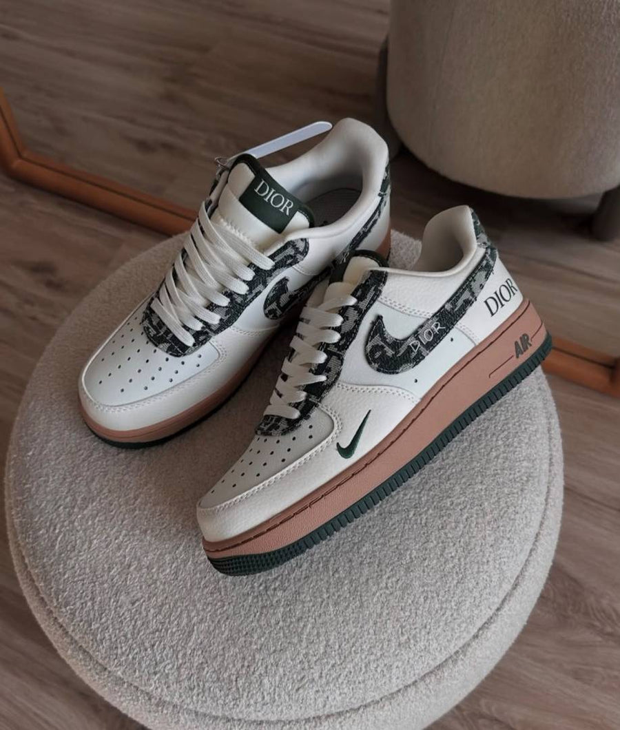Nike AIRFORCE 1 X DIOOR BEIGE GREEN