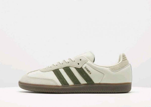 Adidas Samba OG Aluminum Dark Khaki