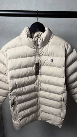 Polo Ralf Lauren Quilted Puffer Jacket Cream 1012