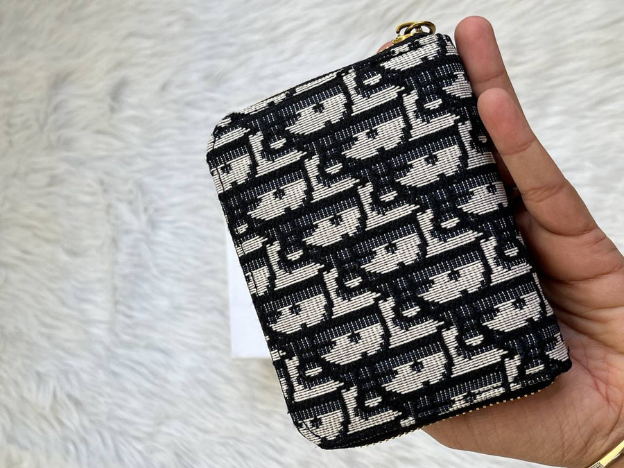 Dior_106_black_Mini_Zippy_Wallet_With_OriginalBox