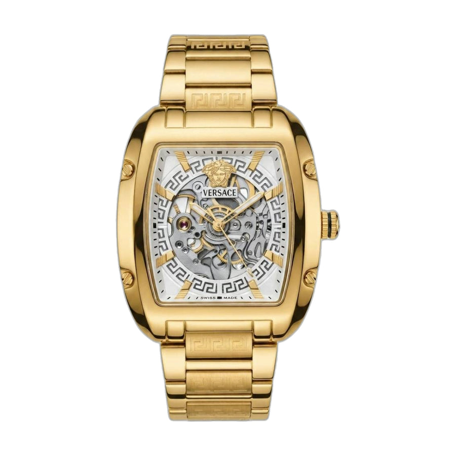 Versace Dominus Sktl Men Automatic Gold white Dial