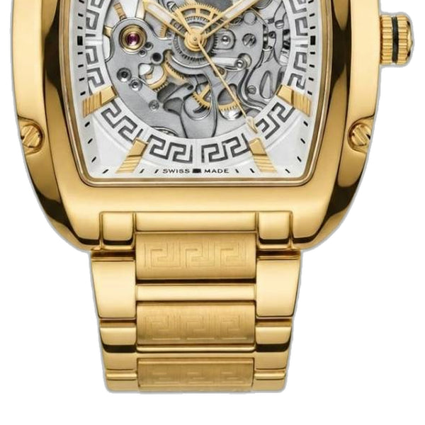Versace Dominus Sktl Men Automatic Gold white Dial