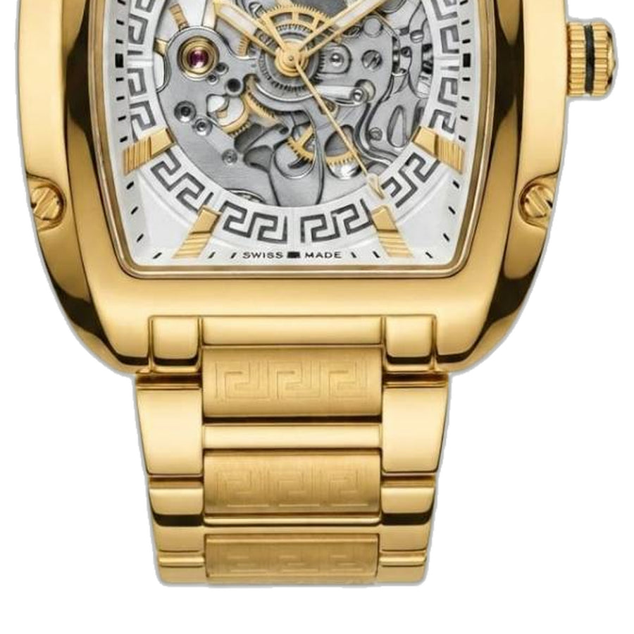 Versace Dominus Sktl Men Automatic Gold white Dial